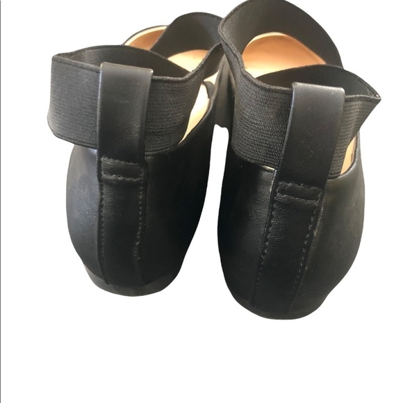 Jessica Simpson Mandayss Pull-On Criss-Cross Ankle Ballet Flats 6M Balletcore - Picture 5 of 7